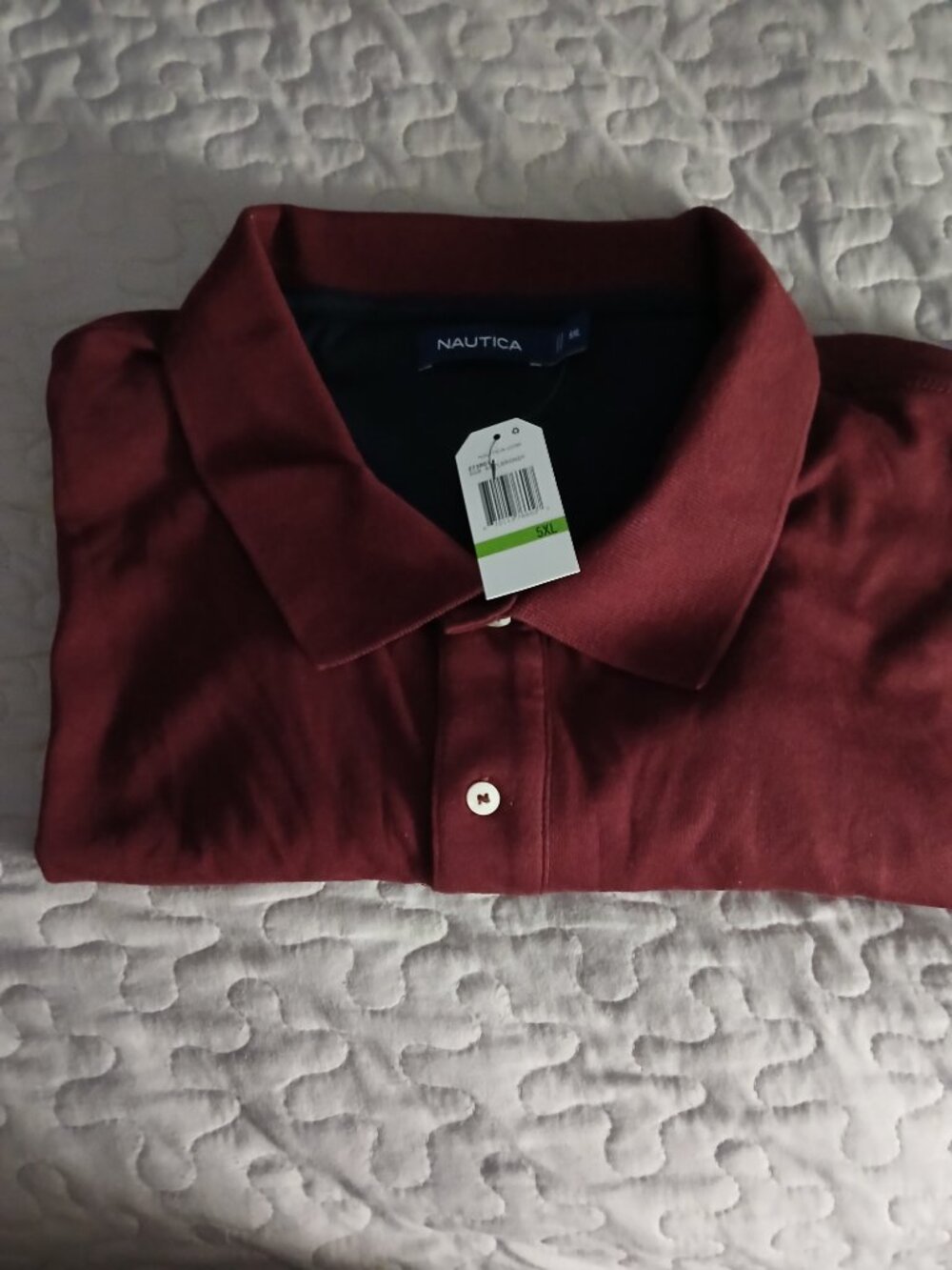 Nautica Big & Tall Classic Fit Deck Polo NWT 5XL